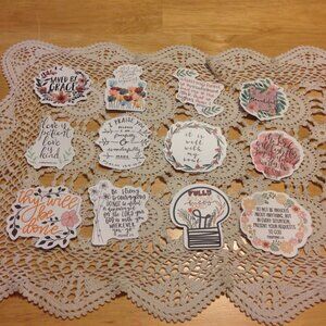Stickers - Bible Quotes and Christian Inspiration Stickers Bundle